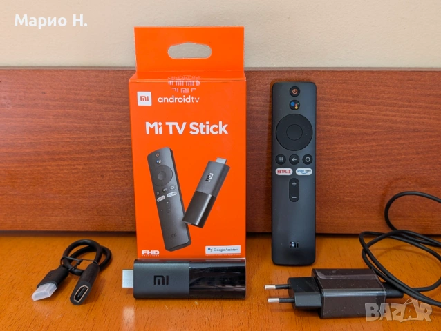 Xiaomi Mi TV Stick, Android, мултимедиен плейър, като нов