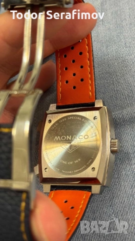 Часовник TAG Heuer Monaco Gulf, снимка 2 - Мъжки - 54358974