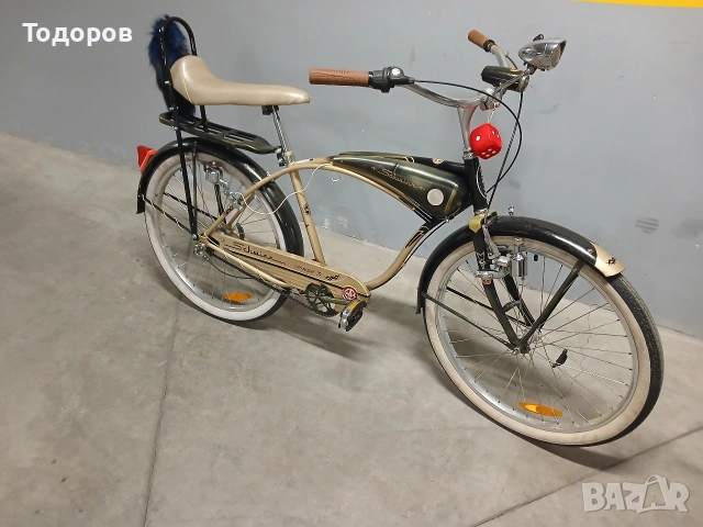 Ретро велосипед колело Schwinn Cruiser Custom, снимка 9 - Велосипеди - 54654561