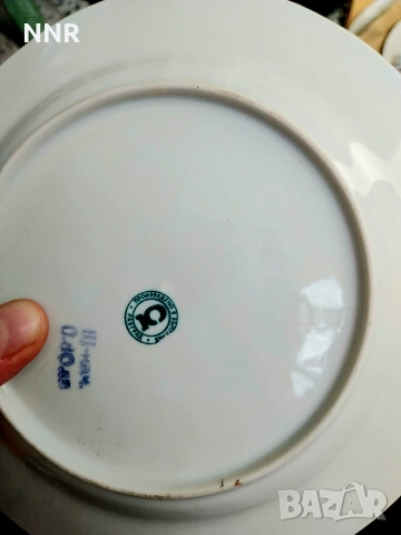 Тортен сервиз - порцелан, снимка 3 - Сервизи - 54302936