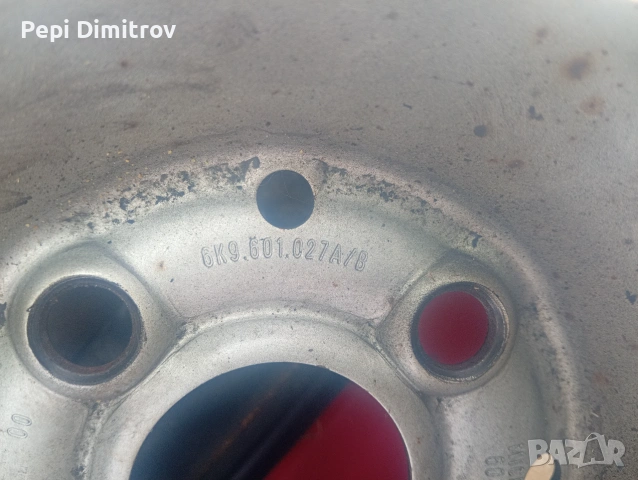 14" стоманена джанта Michelin 60452 6K9.601.027.A/B 5 5J H2A ET35 PCD 4x100 L3135