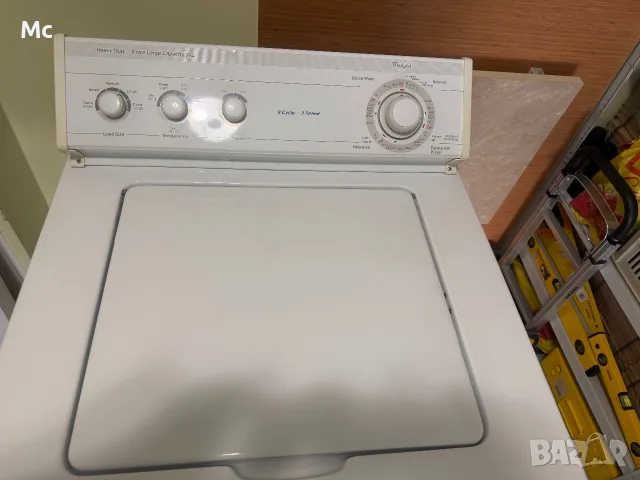 Whirlpool пералня с горно зареждане, снимка 4 - Перални - 55510361