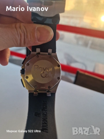 Audemars Piguet Royal Oak Offshore 44mm. с камуфлажна каишка., снимка 2 - Мъжки - 54581035