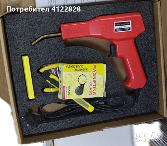 пистолет за лепене на пласмаса, снимка 2 - Други инструменти - 55247529