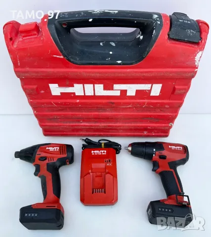 Hilti SF 2-A12 Винтоверт и Hilti SiD 2-A импакт драйв 2x10.8V 2.6Ah