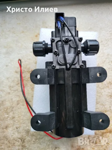 Хидрофорна водна помпа 12V 5A 4l/min 100psi, снимка 3 - Напояване - 55652608