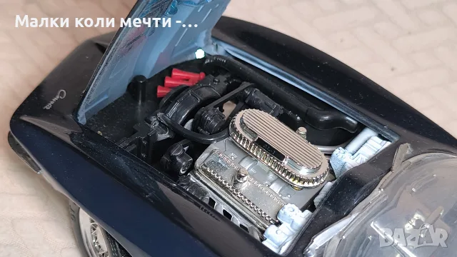 Метална количка Chevrolet Corvette Mako Shark - Мащаб 1:18, снимка 6 - Колекции - 55441403