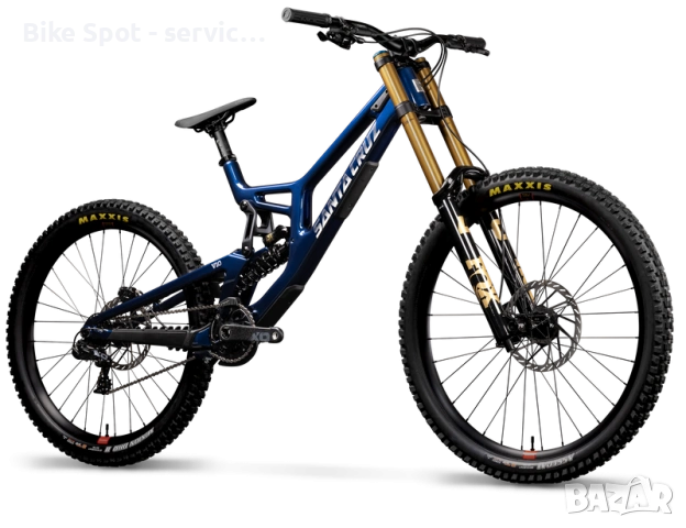 Santa Cruz V10.8 CC MX DH Frameset Liquid-Blue L MY27 Рамка за Спускане