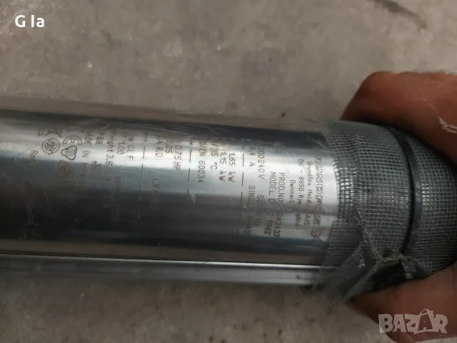 Сондажна помпа Grundfos SQ 3-55 (0.89 kW) в комплект с кабел и стоманено въже, снимка 4 - Други - 55458177