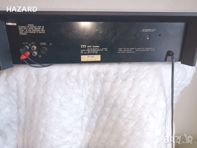 ITT HIFI 8020B, снимка 7 - Декове - 54453347