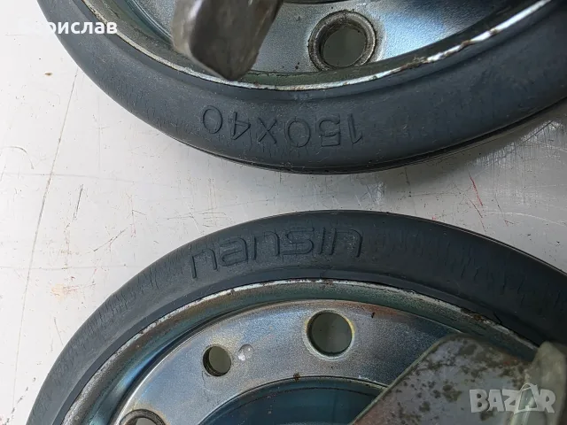 Въртящи се колела със спирачка за скеле, снимка 2 - Други - 55579325