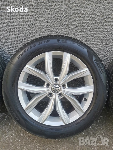 джанти  vw tiguan 5x112 18, снимка 3 - Гуми и джанти - 54262543