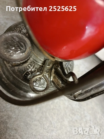 Сигнален германски газен фенер, снимка 4 - Декорация за дома - 54027467