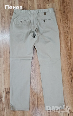 Massimo Dutti мъжки бежов панталон, снимка 3 - Панталони - 55063087