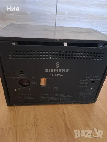 Siemens 12 GW радиоприемник, снимка 4 - Радиокасетофони, транзистори - 55342600