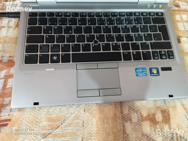 Продавам лаптоп HP EliteBook 2560p, снимка 3 - Лаптопи за дома - 54013419