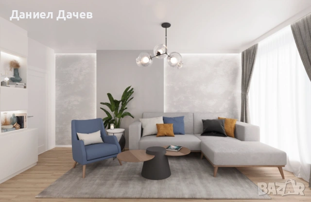 Тристаен апартамент, снимка 17 - Апартаменти - 50677087