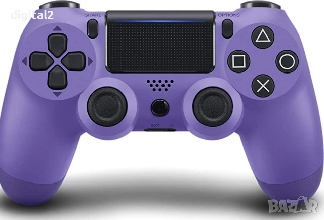 Джойстик за PS4 DualShock 4 Electric Purple v2 Лимитиран ,2 г гаранция, снимка 6 - PlayStation конзоли - 53995444
