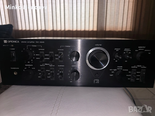 Аудиофилско бижу: Optonica SM-4646 – Тройно захранване, Клас А предусилвател! Безупречен!