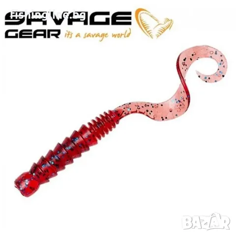 Savage Gear Pro Grub 5 cm – силиконова примамка за костур, пъстърва и бяла риба, снимка 3 - Такъми - 55403965