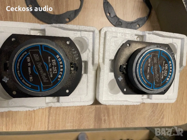 Нови високочестотни MONARCH 8ohm 150w, снимка 4 - Тонколони - 54662112