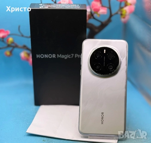 ГАРАНЦИОНЕН!!! HONOR Magic 7 Pro, Dual SIM, 12GB RAM, 512GB, Lunar Shadow Grey , снимка 3 - Други - 54325320