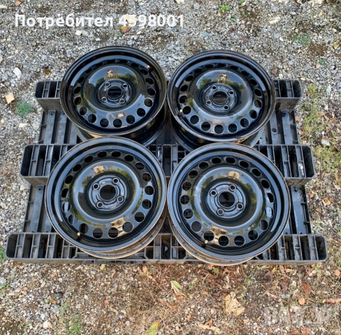 4бр.Оригинални джанти 15цола 4x100 за Fiat Punto,Opel Corsa,Chevrolet Aveo