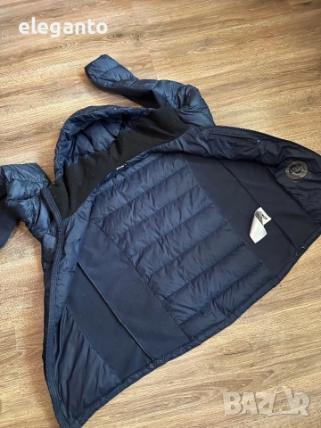 Висок клас мъжко хибридно яке  Bergans of Norway MYRE Pertex 700cuin Down hubrid Jacket , M размер, снимка 11 - Якета - 54619034