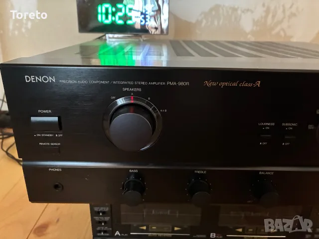 Denon pma 980r в перфектно състояние !, снимка 2 - Ресийвъри, усилватели, смесителни пултове - 55406230