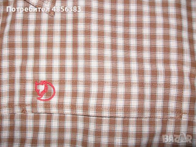 Fjallraven оригинална мъжка риза къс ръкав, снимка 3 - Ризи - 55043292