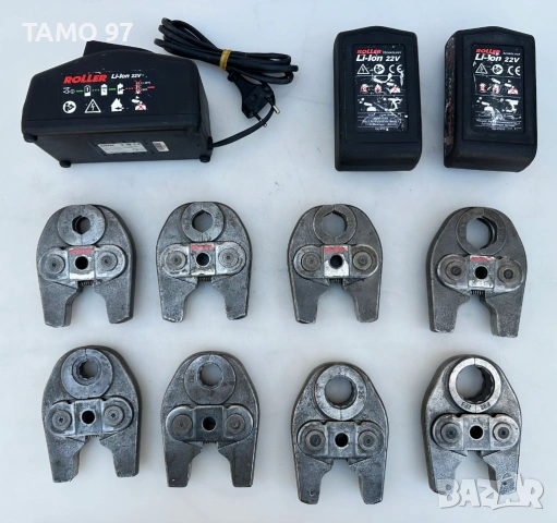 Roller's Multi-Press 22V - Акумулаторна радиална преса 22V 15-18-22-28-16-20-26-32, снимка 9 - Други инструменти - 53978481