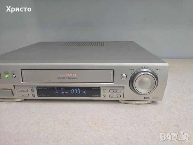 📼 JVC HR-S7700 📼🔊 S-VHS hi-fi stereo, снимка 10 - Плейъри, домашно кино, прожектори - 54912123