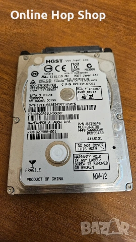 2,5 inch Hdd for Laptop - Хард дискове за Лаптопи, снимка 7 - Твърди дискове - 54635488