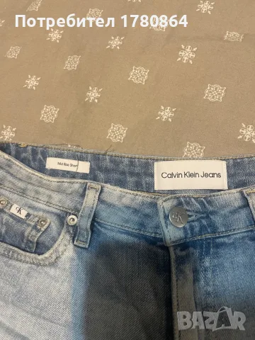 Къси дънкови панталонки Calvin Klein , снимка 2 - Къси панталони и бермуди - 55322189