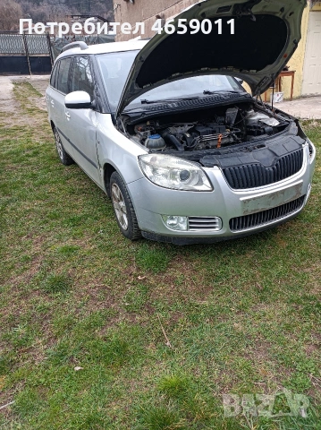 шкода фабия 2 1.4 80 кс, снимка 3 - Части - 54232395