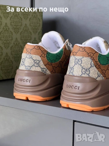 Gucci Унисекс Маратонки👟Дамски Маратонки👟Мъжки Спортни Обувки Гучи Код E1329, снимка 8 - Маратонки - 53969515