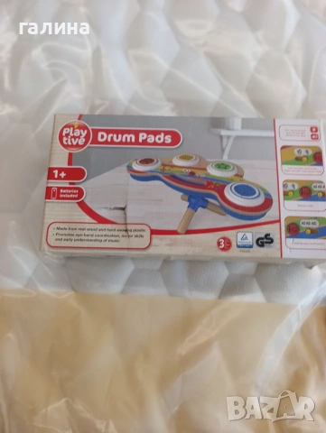 Детски музикален комплект Playtive Drum Pads , снимка 3 - Музикални играчки - 54549633