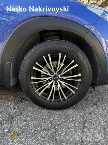 Джанти OZ с Гуми за HONDA TOYOTA KIA HYUNDAI MAZDA R17 5x114.3 ET45 8J, снимка 9 - Гуми и джанти - 54559374