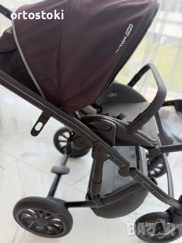ANEX-бебешка количка 2В1 M/TYPE PRO + ПОСАРЪК стерилизатор на Philips, снимка 4 - Детски колички - 54853344