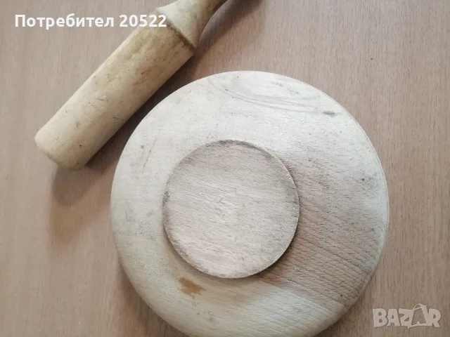 Дървено хаванче. Старо, снимка 2 - Антикварни и старинни предмети - 55581521