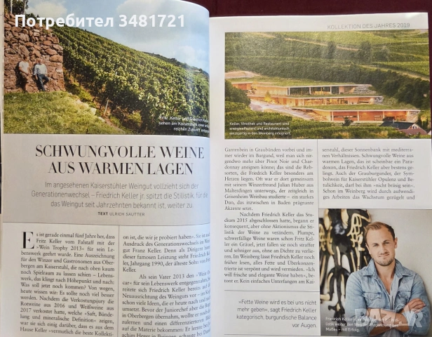 Справочник - вината на Германия 2019 / Falstaff Wein Guide Deutschland 2019, снимка 4 - Кулинария - 55064977
