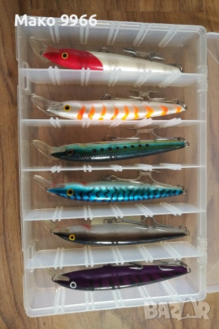 Воблери Rapala ,риболов тролинг,лодка, снимка 5 - Такъми - 54980449