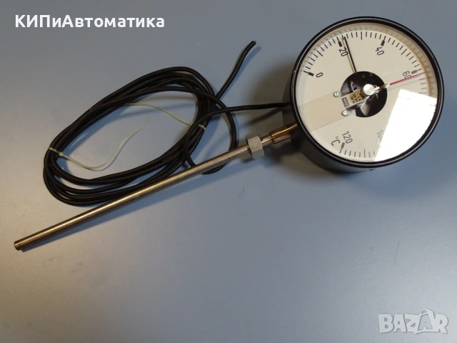 ел. контактен термометър WEC 4360/3R-310 Ø160 0/+120°C 380V