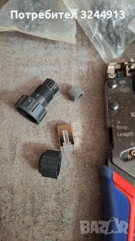 Клещи KNIPEX 97 51 12 за кербоване на LAN букси, RJ45, RJ10, RJ11 и RJ12, KNIPEX, снимка 6 - Клещи - 55152439