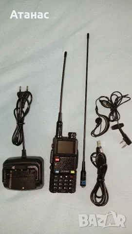 Радиостанция Baofeng UV-5RM с аксесоари, снимка 2 - Друга електроника - 55608615