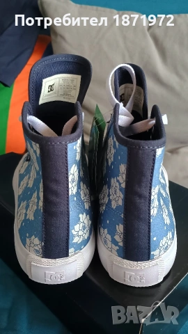 Продавам нови ,дамски кецове DC shoes , номер 38., снимка 3 - Кецове - 54366703