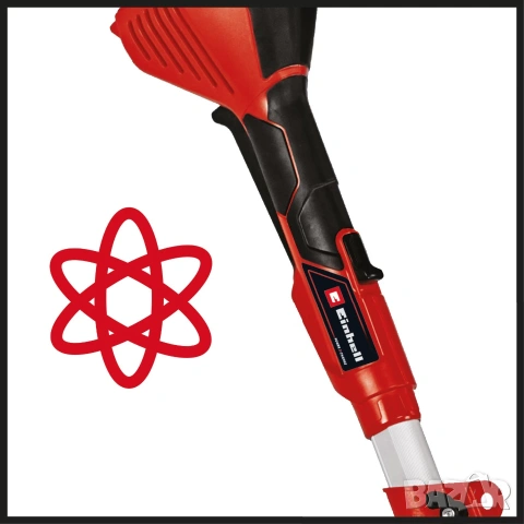 Акумулаторна коса PXC Einhell GE-CT 36/30 Li E - Solo, 36 V, 30 см, Дебелина на жицата 2 мм, 9000 об, снимка 6 - Градинска техника - 54968121