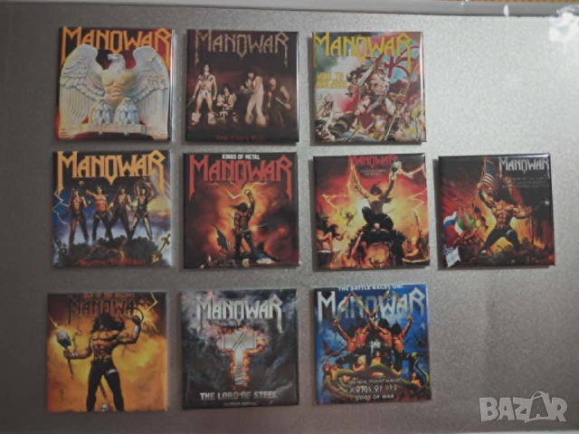 MANOWAR Albums Frigo Collection