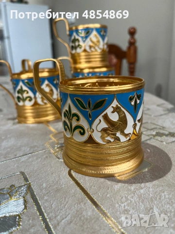 Руски подстакани , снимка 3 - Други ценни предмети - 54885048
