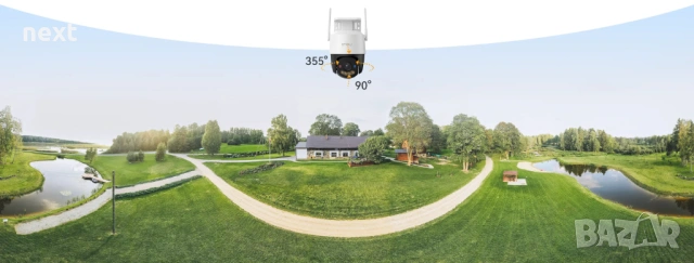 4G (SIM) камера за видеонаблюдение IMOU Cruiser SC 4G 5MP + Гаранция, снимка 11 - IP камери - 54661232